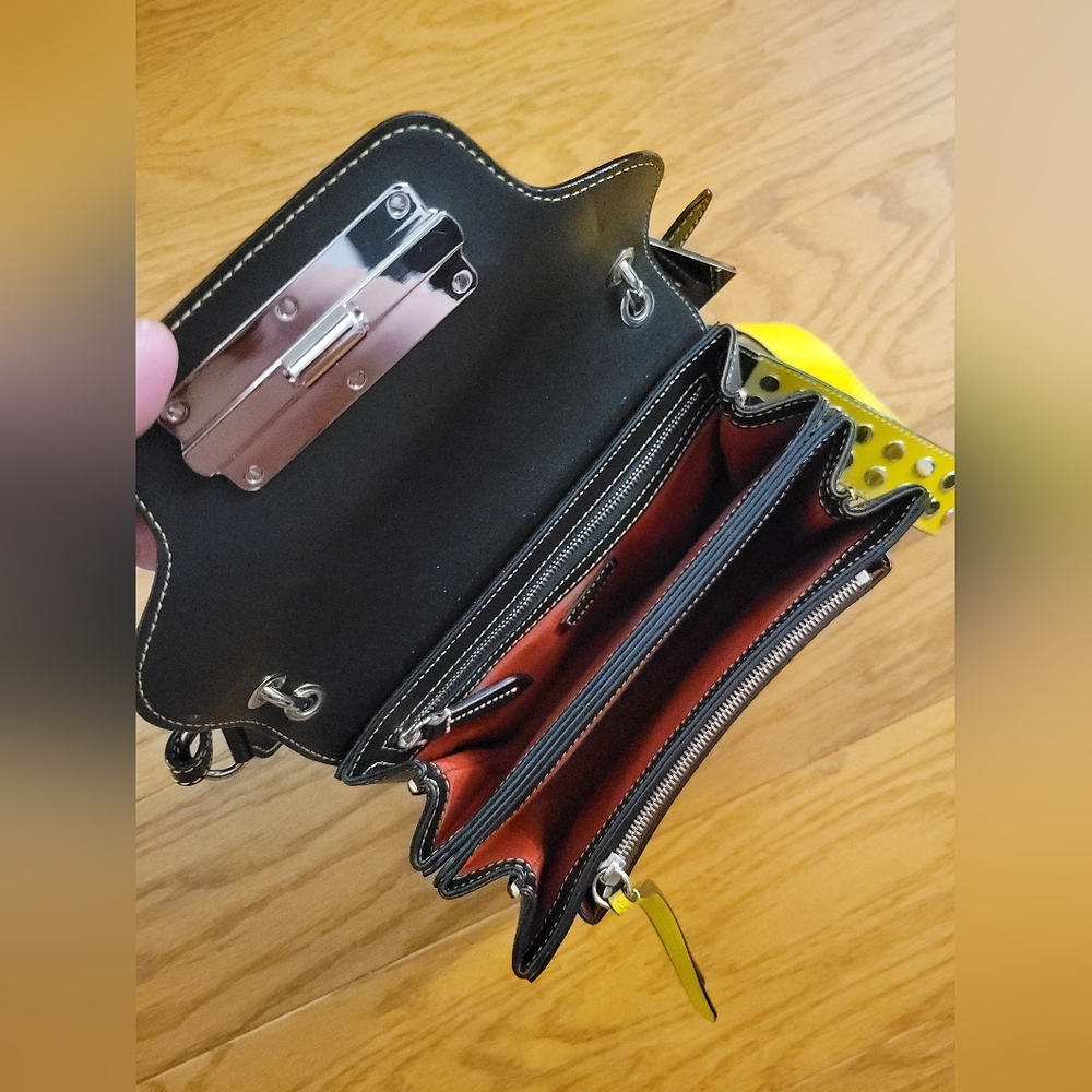 Lancel Tricolor Leather Crossbody Bag - Picture 2 of 5